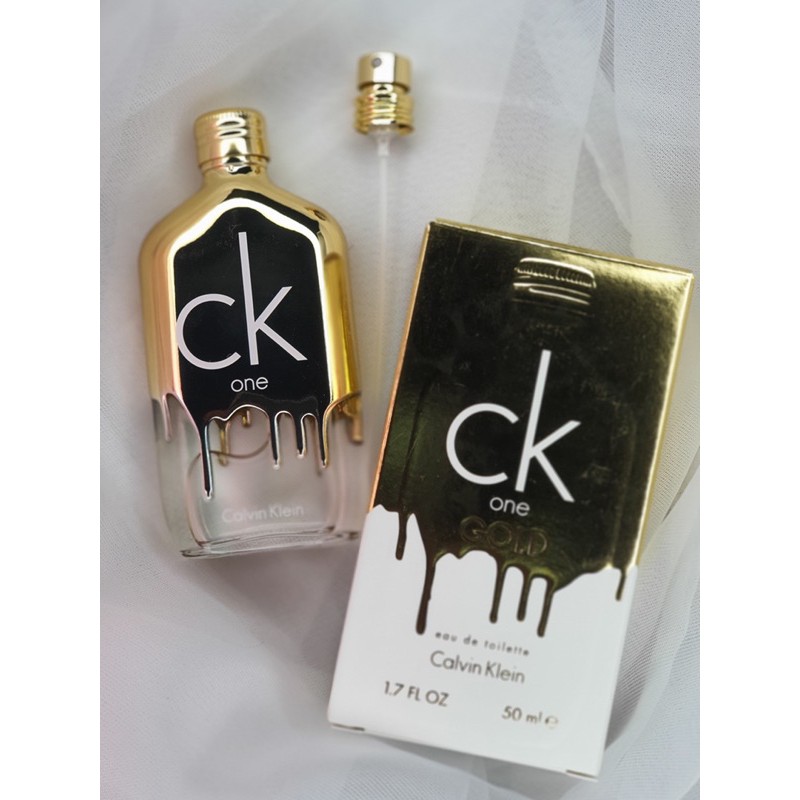 Calvin Klein Ck One Gold 50ml Shopee Thailand