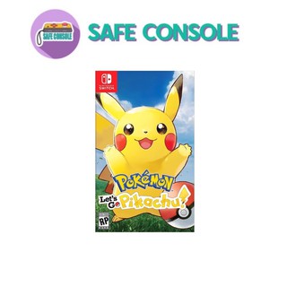 pokémon let’s go pikachu มือสอง nintendo switch