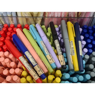 ปากกาหลากสี รุ่น  PENFELT จาก MUJI ^^