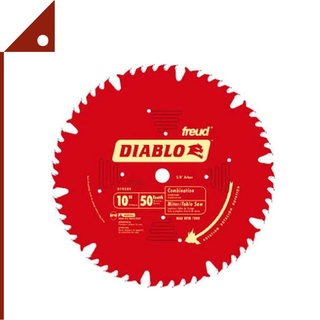 Freud Diablo : FRDD1050X* ใบเลื่อย ATB Combo Saw Blade, 10-Inch, 50-tooth