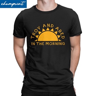 เสื้อยืดโอเวอร์ไซส์ขายดี เสื้อยืดแขนสั้น พิมพ์ลายวันแม่ และ Abed In The Morning Birthday สําหรับแม่ และเด็กS-3XL