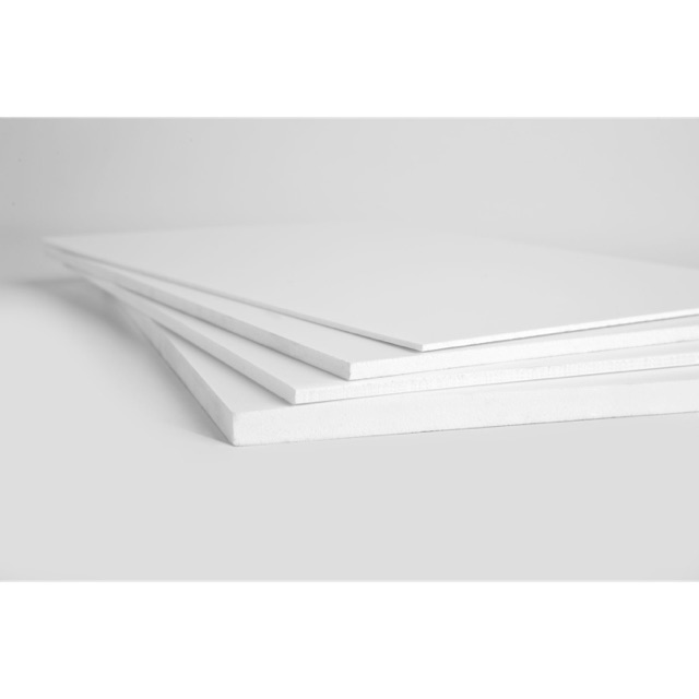 โฟมแผ่นสีขาว หนา10 mm. (หรือ1cm.) 60 X 120cm (10แผ่น 210 ฿) หนาแน่น 0.65 ปอนด์
