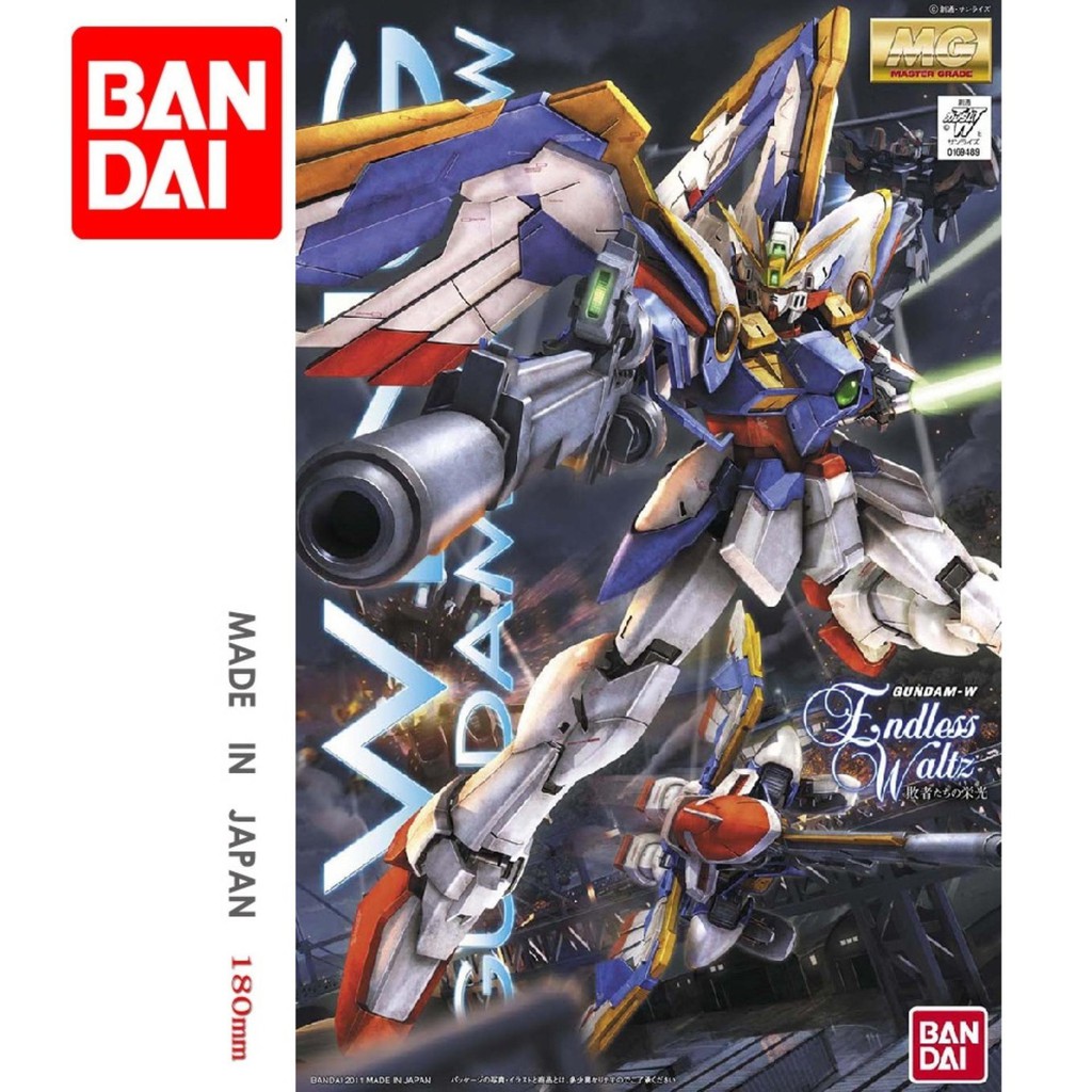 กันดั ้ ม Bandai 1 / 100 MG XXXG-01W Wing Gundam EW Ver. Serie MG กันดั ้ ม W Endless Waltz