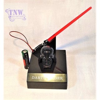 [ มือสอง งานแท้ ญี่ปุ่น ] Darth Vader หัวดาร์ธเวเดอร์ ขนาด 4" - 5" ฐานดำ Star War สตาร์วอร์ งานแท้ Banpresto