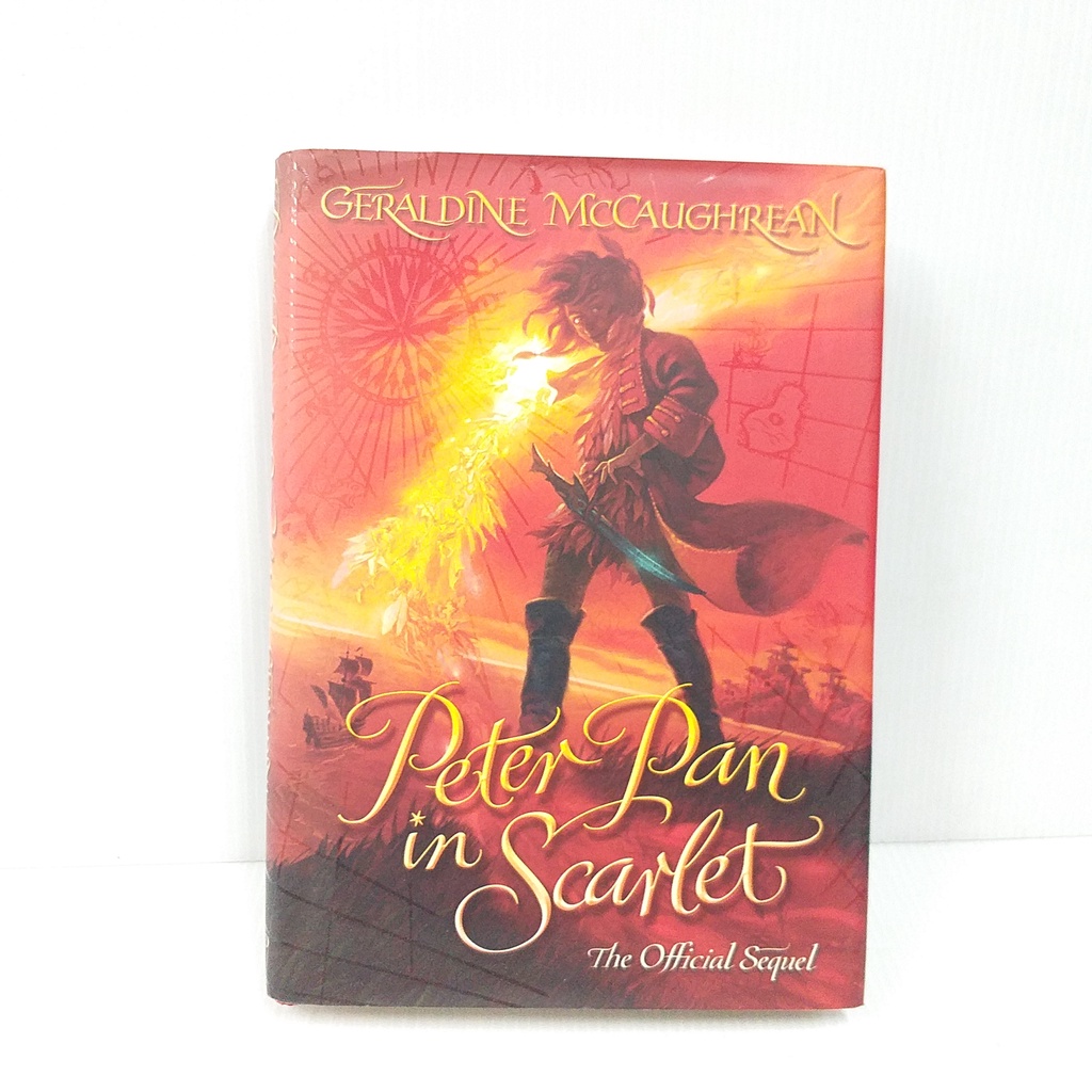Peter Pan in Scarlet : The Official Sequel หนังสือ วรรณกรรมภาษาอังกฤษ มือสอง สภาพเหมือนใหม่! Chapter Book ปกแข็ง