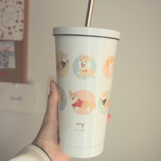 Corgi Stainless Steel Tumbler