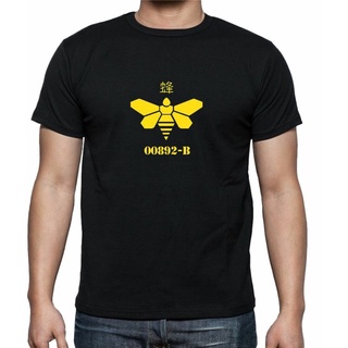 New Top Sale Mens Short Sleeve Walter White Barrel Bee Breaking Bad Inspired 00892-B Mens Fan Art T Shirts Summer Casua