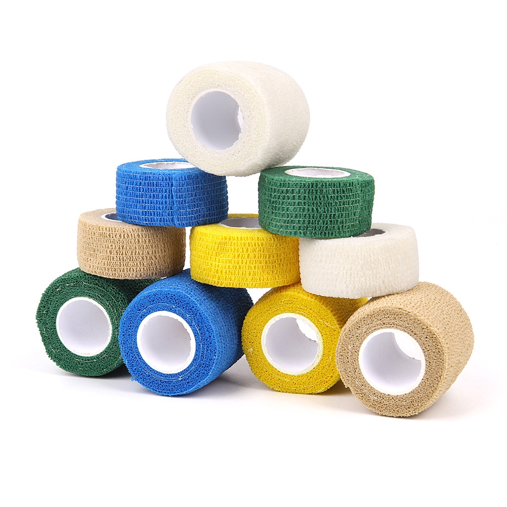 First Aid Medical Treatment Bandage / Elastic Self-Adhesive Treatment Gauze Tapes / Sports Cohesive 