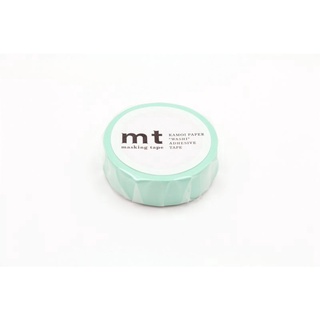 mt masking tape pastel emerald (MT01P355) / เทปตกแต่งวาชิ สี pastel emerald แบรนด์ mt masking tape ประเทศญี่ปุ่น