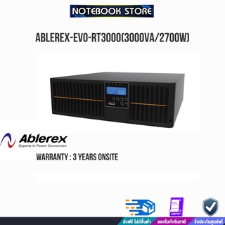 ABLEREX-EVO-RT3000/3000VA/2700W/ประกัน 3 Y+Onsite/By Notebook Store