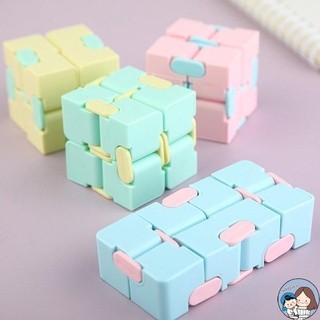 【nono】 ของเล่น ของเล่นเด็ก Infinity Magic Cube Puzzle ลูกบาศก์ของรูบิค จิ๊กซอว์ สําหรับเล่นคลายเครียด ของเล่นบีบอัด