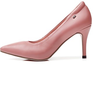 O&amp;B รองเท้าส้นสูงหนังแกะ รุ่น DIANA HEELS 3.2" in Rose tea