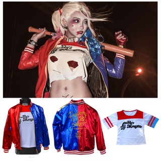 เสื้อแจ๊กเก็ต งานปัก Harley Quinn พร๊อฟต่างๆของฮารีย์ควินท์