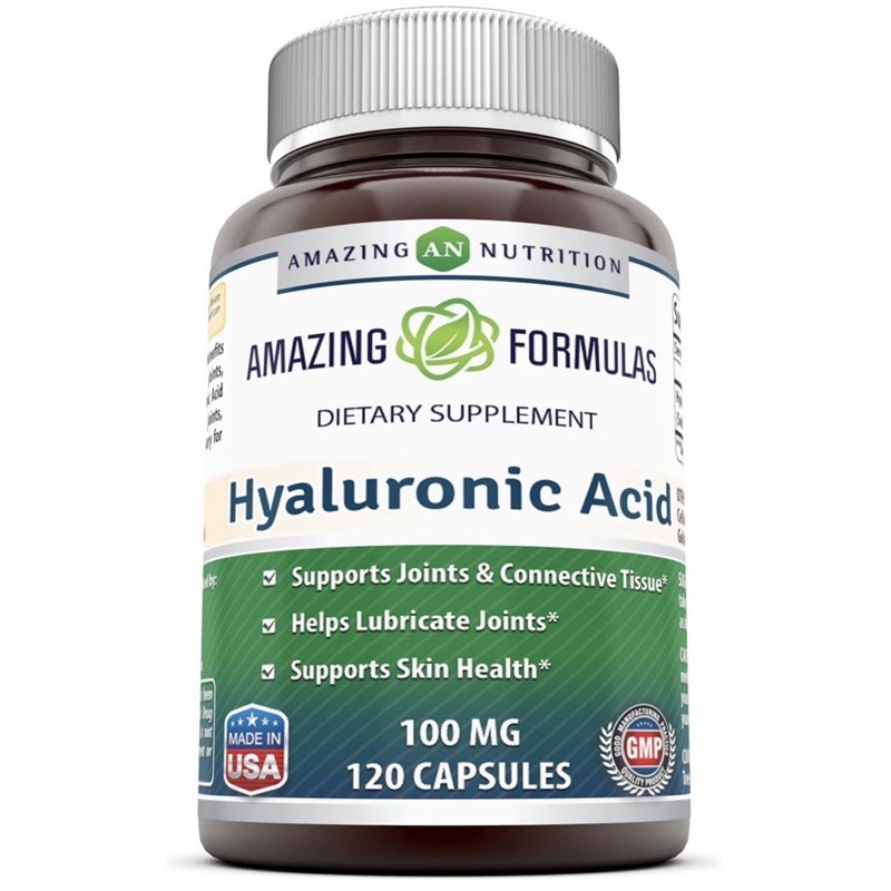 Amazing Formulas Hyaluronic Acid 100mg 120เม็ด