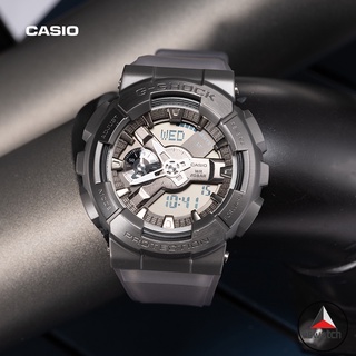 【มาใหม่】Casio G-shock MIDNIGHT FOG Series GM-110MF-1A นาฬิกาข้อมือดิจิทัล อะนาล็อก สายเรซิ่น ควันบุหรี่ สําหรับผู้ชาย