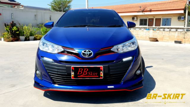 🔸️ชุดแต่งสเกิร์ต Yaris Ativ 2017-2019 รุ่น Drive68🔸️