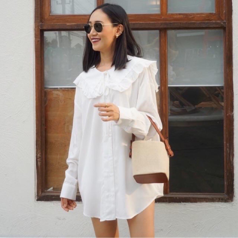 (New) Cloudy shirt สีขาว จากร้าน Hyde.stuffs