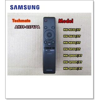 อะไหล่ของแท้/รีโมทเครื่องเล่นซาร์บาร์ซัมซุง/REMOCON-AV;2018 AV SOUND BAR/SAMSUNG/AH59-02767A