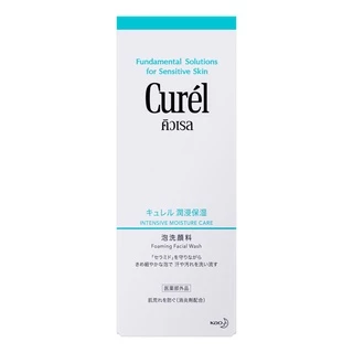 Curel คิวเรล อินเทนซีฟ มอยส์เจอร์ แคร์ โฟมมิ่ง วอช 150 มล.
