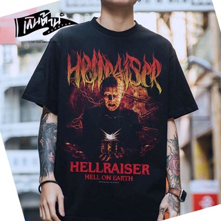 ราคา🚩เสื้อยืดสุดเท่ ลาย"Hellriser Hell on Earth" จากเกินต้านแบรนด์🚩S-3XL