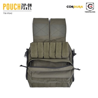 กระเป๋าติดเวส Pouch Zip-On Panel ( Twinfalcons ) [ TW-P042 ]