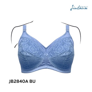 Jintana เสื้อชั้นใน  (ไม่เสริมโครง) รุ่น Basic Bra รหัส JB2840A สีฟ้า