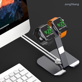 Zong แท่นชาร์จสมาร์ทวอทช์ แบบคู่ สําหรับ Apple-Watch 1 2 3 4 5 SE