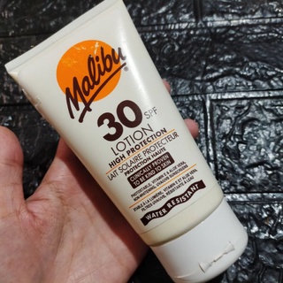 ครีมกันแดด ครีมอาบแดด ผิวแทน Malibu Lotion Spary Tanning Lotion UK โลชั่นกันแดด มาลิบู