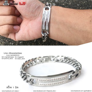 สร้อยข้อมือ หน้าปัดเพชร