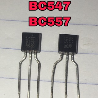 ทรานซิสเตอร์ bc547 bc557 เครื่องขยายเสียง