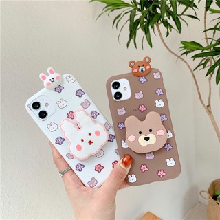 เคสโทรศัพท์มือถือลายการ์ตูนหมีสําหรับ Samsung Galaxy A52 A42 A11 A31 A51 A71 A70 A50 A50S A30S A 30 A20 A10S A20S A21S A32 Papa