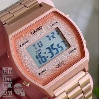 CASIO : B640• PINK GOLD GLITTER