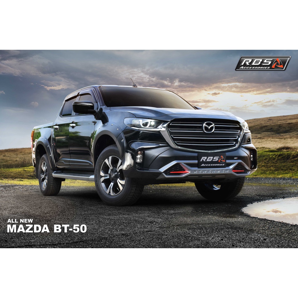 สเกิร์ตหน้ารถ,กันแคร้งรถ MAZDA BT-50 2021 | Shopee Thailand