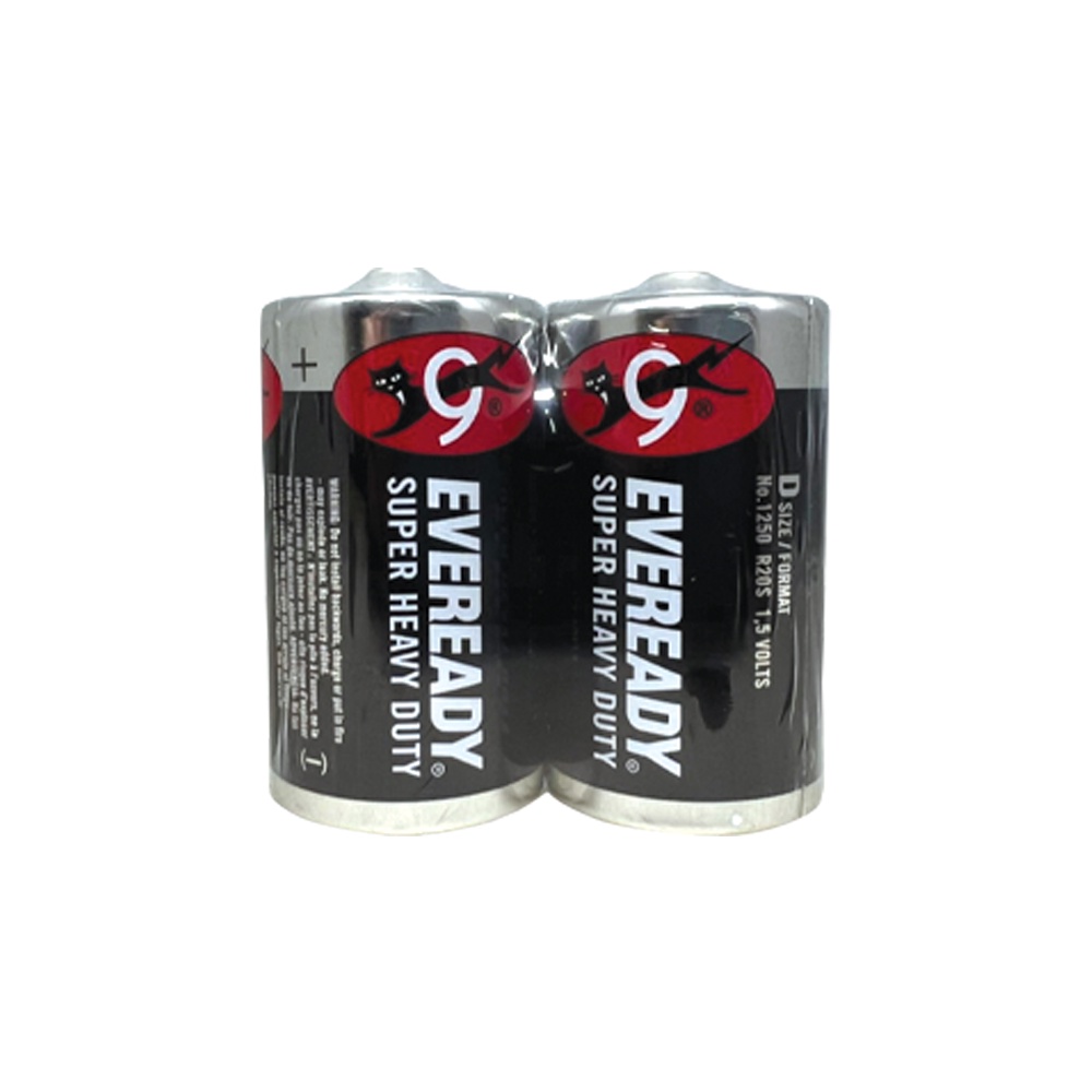 EVEREADY ถ่านคาร์บอนซิงค์ ขนาด C และ D