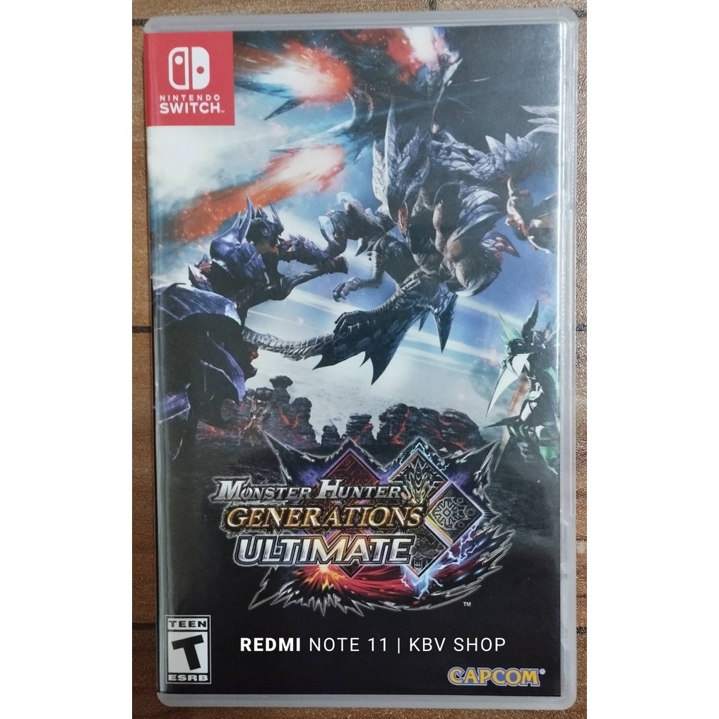 (ทักแชทรับโค๊ด)(มือ 2 พร้อมส่ง)Nintendo Switch : Monster Hunter Generations Ultimate มือสอง