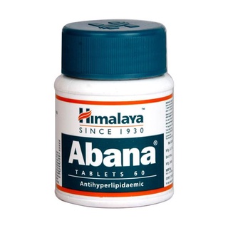 Himalaya Abana ขนาด 60 เม็ด สมุนไพรลดความดันโลหิตสูง ลดไขมัน คลอเรสเตอรอล