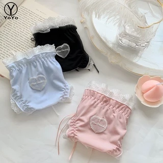YOYO กางเกงในเซ็กซี่ผู้หญิง Sexy ลูกไม้ ขอบบาง คุณภาพดี นุ่มเบาสบาย เนื้อนิ่ม รุ่น0960