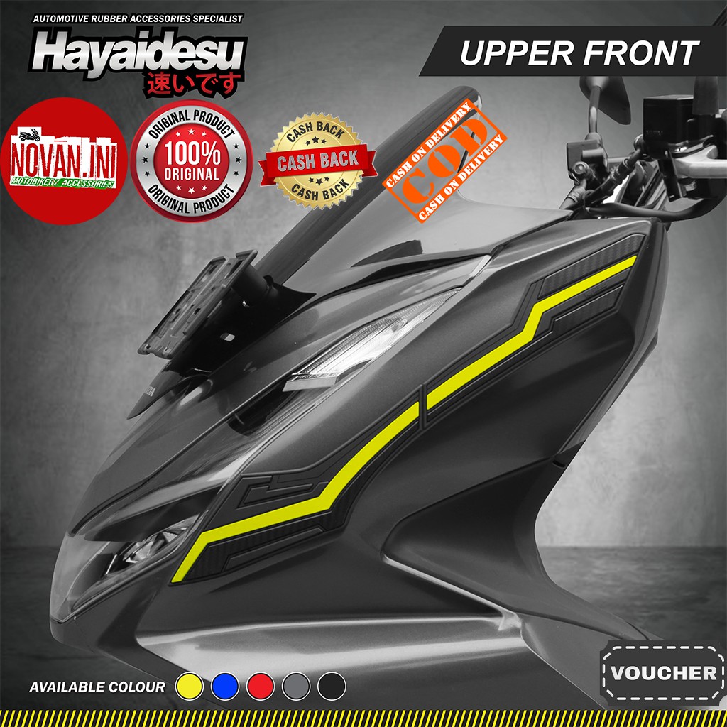 HONDA PCX 160 Body Protector UPPER FRONT Cover-HAYAIDESU (ขวาและซ้าย)
