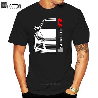 เสื้อยืดผ้าฝ้าย เสื้อยืดแขนสั้น คอกลม ผ้าฝ้าย พิมพ์ลาย Scirocco R Oldschool Car Fans แฟชั่นสําหรับผู้ชาย 2022