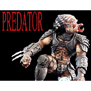 พรีเดเตอร์ Predator sitting 1/6 Vinyl figure model ไวนิล ฟิกเกอร์ โมเดล