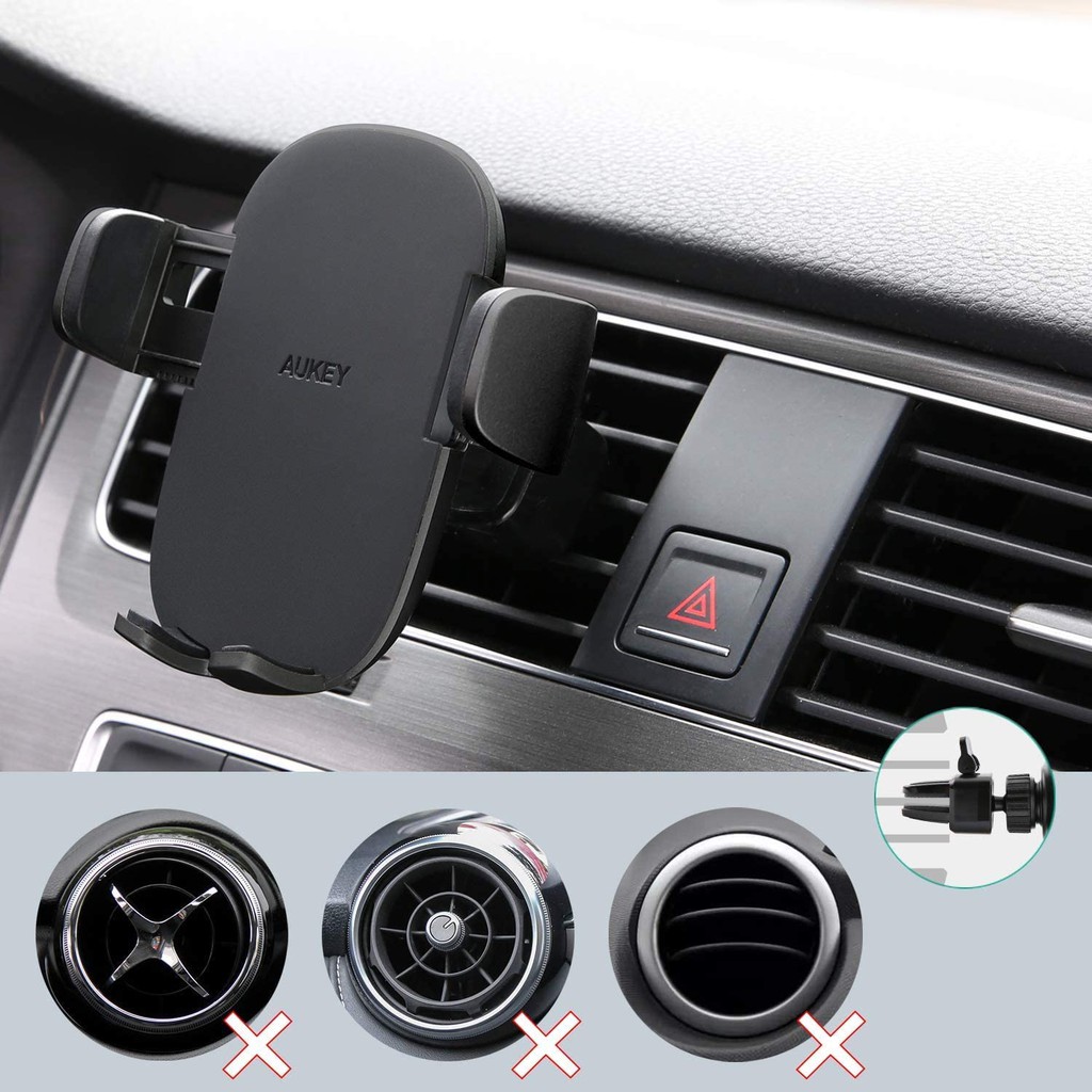 AUKEY HDC48 ที่วางโทรศัพท์ในรถ ที่ยึดมือถือ Car Air Vent Phone Holder