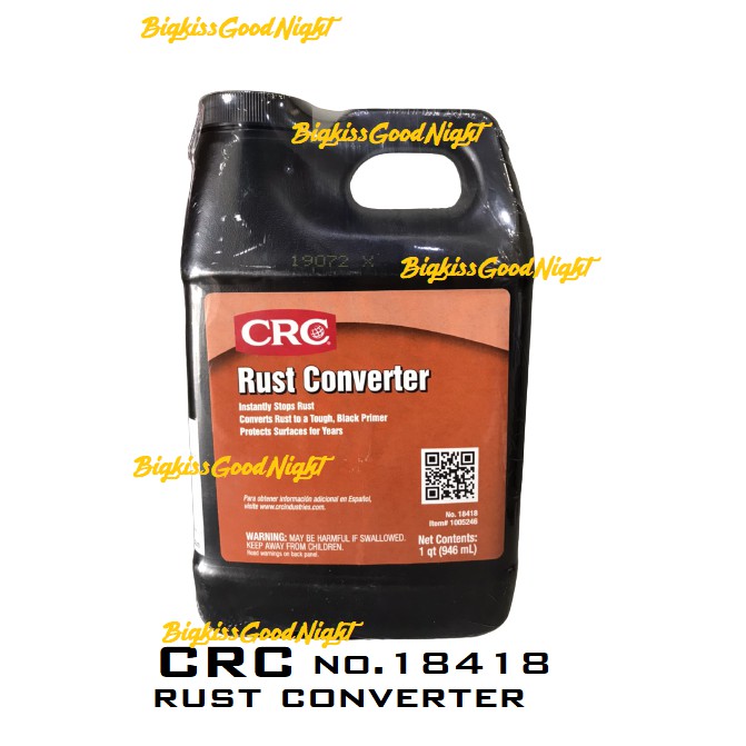 CRC (No.18418) Rust Converter น้ำยาแปลงสภาพสนิม ขนาด 946ml.