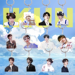 พวงกุญแจ จี้อะคริลิค รูป Cai Xukun Ikun สําหรับตกแต่งกระเป๋า