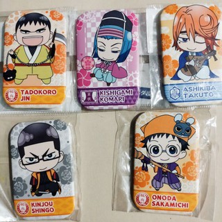 JAPAN BIG PINS SET เข็มกลัด 7 อัน ของแท้ ญี่ปุ่น อนิเมะ โอตาคุน่องเหล็ก Yowamushi Pedal Anime