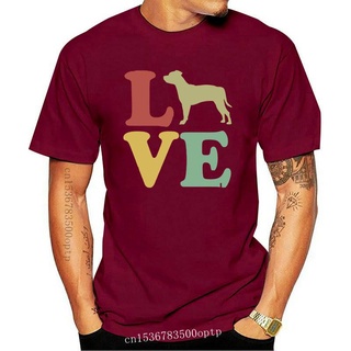 [S-5XL]เสื้อยืดลําลอง แขนสั้น คอกลม พิมพ์ลาย I Love My Staffordshire Bull Terrier Dog Lovers Gi Character แฟชั่นฤดูใบไม้