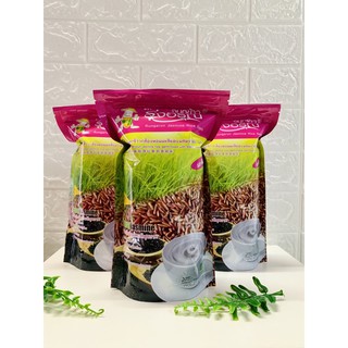 ** พร้อมส่ง** เครื่องดื่ม จมูกข้าวหอมมะลิแดง ผสม งาดำ ตรา รุ่งอรุณ
