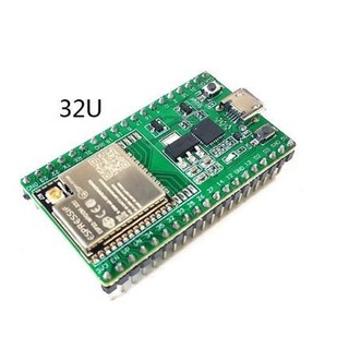 ESP-WROOM-32U ESP32-DevKitC บอร์ดพัฒนา WIFI + บลูทูธ IOT NodeMCU-32 ESP32(บอร์ดสีดำนะครับ)