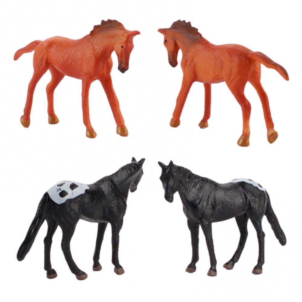 12 ชิ้น / เซต ป่า ป่า สตี๊ด โมเดลจําลอง ม้า ฟิกเกอร์ แอคชั่น ฟิกเกอร์ ม้าอาหรับ ฮันโอเวอร์ ม้า ของเล่นเด็ก ของขวัญ - รูปที่ 7