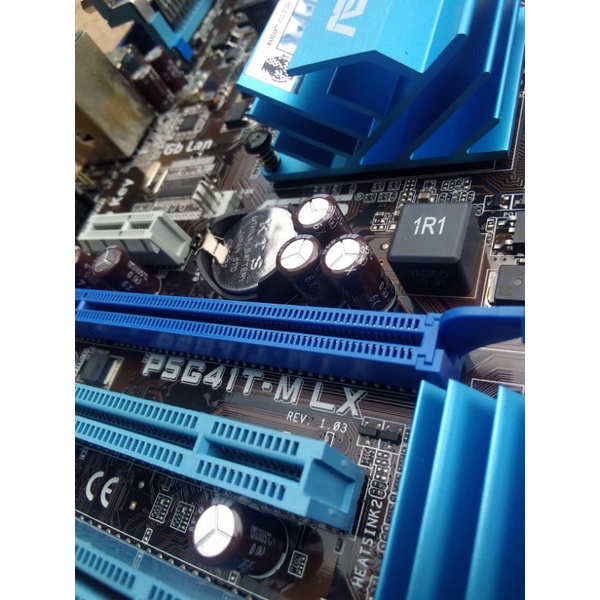 เมนบอร์ด Asus P5G41T-M LX G41 Socket 775 ddr3 แถมพัดลม และ cpu