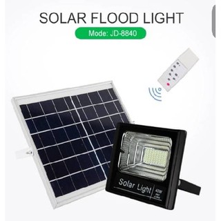 JD Solar LED สปอตไลท์โซล่าเซลล์ 60W / 100W / 200W / 300W / 500W แสงขาว